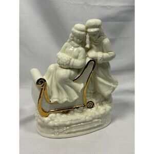 Trim Shoppe/Lenox Porcelain Christmas Music Box - White Christmas Song